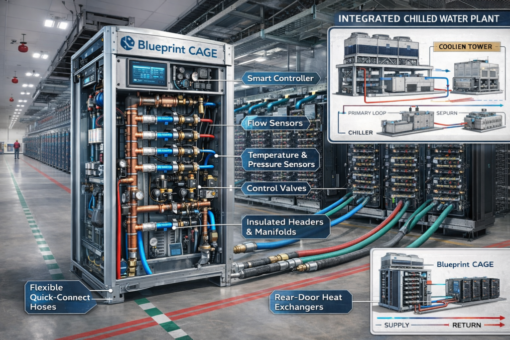 Blueprint Cages Data Center Systems